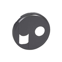 Legrand - céliane enjoliveur prise RJ45 et tv simple graphite - 067939