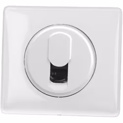Prise RJ45 blanche.Montage encastré ou en saillie, par vis seulement.Fourni avec sa plaque de finition. Faites votre choix de ...