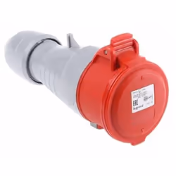 Base aérienne 16A 3 pôles+neutre+terre 415V IP44. Embases aériennes Serrage et fermeture des câbles sans outils Orientation u ...