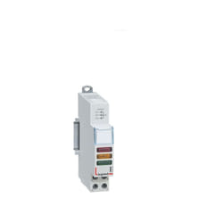 Voyant à led CX³ triple 400V rouge et jaune et vert 1 module Legrand 412934