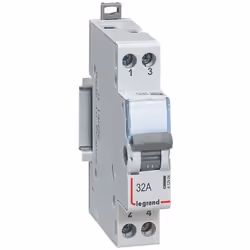 legrand 412904 : interrupteur inverseur - 1 contact no / nf - 32 ampères - legrand cx³. avantages et applications : conforme  ...