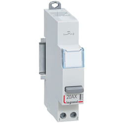 Legrand - Poussoir modulaire simple fonction contact 1NO 1 module 412908