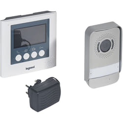 Kit portier visiophone avec interphone et écran 4,3pouces - Legrand