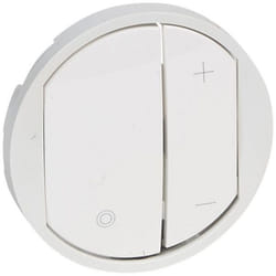 Enjoliveur CÉLIANE pour variateur blanc - LEGRAND - 065083