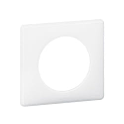 Plaque Céliane Laqué 1 poste - finition Blanc - 066631