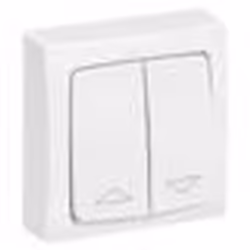 Interrupteur ASL volet roulant - blanc