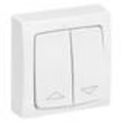 Interrupteur ASL volet roulant - blanc