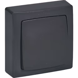 Interrupteur ou va-et-vient Appareillage saillie Marron LEGRAND 097630 Désignation : Va/vient saillie marron Description : Fi ...
