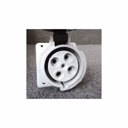 Prise socle de tableau 2P+T 63A femelle 500V clapet noir étanche IP67 série P17 Legrand 555592 Socle de tableau P17 2P+T 63A  ...