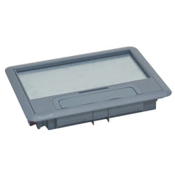 Couvercle Boite Standard Plastique 8/12M Legrand 088000 - Boite - LEGRAND - Plastique - Plastique - Résine