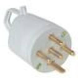 Fiche mâle 3P+N+T 20A gris - LEGRAND - Fiche électrique - Asymétrique - Intérieur