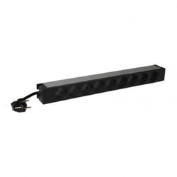 Legrand 646812 unité de distribution d'énergie 9 sortie(s) CA 1U Noir