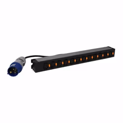 Middle Atlantic Products 646815, Basique, 1U, Monophasé, horizontale/verticale, Aluminium, Noir