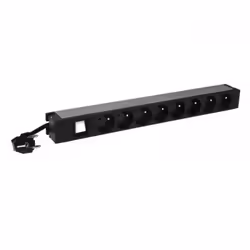 Middle Atlantic Products 646822, Basique, 1U, Monophasé, horizontale/verticale, Aluminium, Noir
