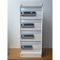 Livré avec le nombre d'appareils de protection requis, le tableau se pose et se raccorde en toute simplicité Vous pouvez pers ...