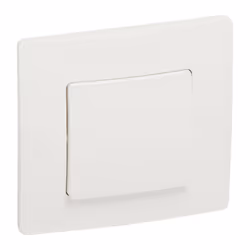Legrand 396450, Boutons, Blanc, 8 pièce(s), 250 V, 10 A