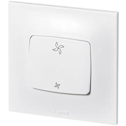 Commande pour vmc Neptune - 10A - bornes automatiques - Blanc - Legrand