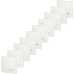 Legrand - Lot de 10 va-et-vient Neptune Blanc 200253