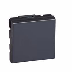 MOSAIC VA ET VIENT 10A 2 MODULES ANTHRACITE LEGRAND 079111 Caractéristiques produit Va-et-vient 10 AX - 250 V~ Connexion rapi ...