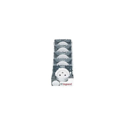 Legrand - Celiane lot de 5 prises blanches sans plaque