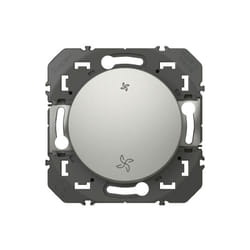Legrand - Poussoir commande vmc dooxie finition alu (600106)
