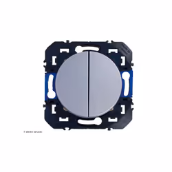 Caractéristiques du double poussoir Dooxie Double poussoir de la gamme Dooxie Legrand Hauteur du mécanisme : 73 mm Largeur du ...