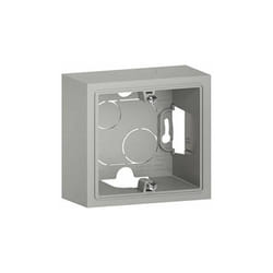 Cadre saillie 1 poste finition aluminium dooxie Legrand LEG600141