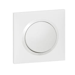 Interrupteur va-et-vient complet Dooxie One 10AX 250V~ - Blanc - 600701 - Legrand