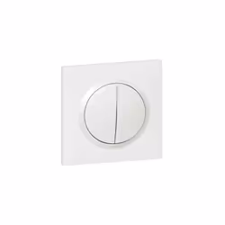 Dooxie Transformeur pour réaliser 5 fonctions va-et-vient et poussoir dooxie one livré avec plaque carrée blanche et griffes
