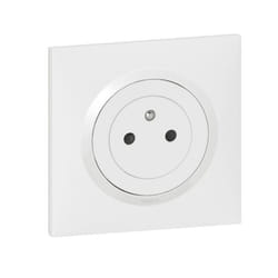 Prise de courant 2P+T Surface complet Dooxie One 16A - Blanc - 600735 - Legrand