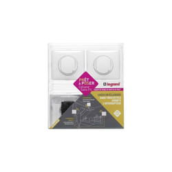 Kit d'éclairage sans fil Legrand leg 067277 blanc leg 067777
