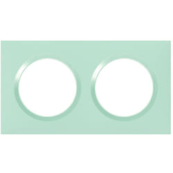 Plaque double Dooxie atoll - Legrand