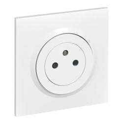 LEGRAND - 2pt surface blanc cpl grif dooxie