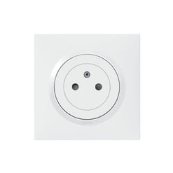 Legrand - prise 2p+t surface blanc cpl griffe