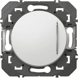 Interrupteur ou va-et-vient avec voyant témoin Dooxie 10AX - Blanc - Legrand