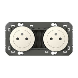Legrand - Boîte De Prise Extérieure Prise Française 16A 2 Set - Gris