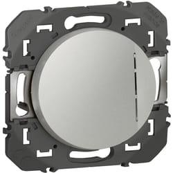 Poussoir Legrand Dooxie - Voyant Lumineux Aluminium