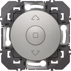 Apportez confort et modernité à votre intérieur avec la commande de volets roulants Legrand Dooxie – Finition Aluminium. Idéa ...