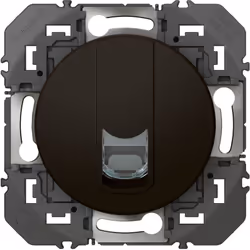 Indispensable dans toute installation moderne, la prise RJ45 blindée Legrand Dooxie catégorie 6 – finition Noir est conçue po ...