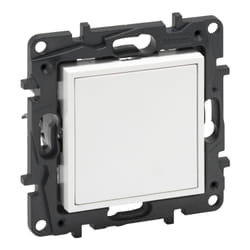 Legrand 864179 Plaque de commutation et obturateur Blanc