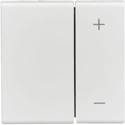 Legrand - Interrupteur variateur Mosaic 600W - 2 modules - Blanc