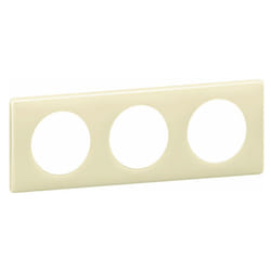 Legrand - Plaque 3p ivoire (098822)