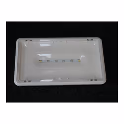LSC d'évacuation saillie LED 45lm IP43 IK07 plastique tension 24V DC 225x145x45mm LEGRAND 062815 Luminaire pour source centra ...