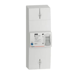 Legrand 401051 Disjoncteur de branchement 2P 60A 500mA - Non réglable