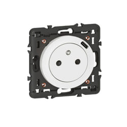 Prise surface CÉLIANE avec chargeur USB type-C blanc - LEGRAND - 068127