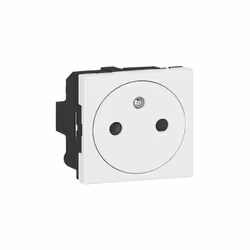 LEGRAND Mosaic Prise de courant 2P+T blanc EU - 278111L Cette prise 2P+T Mosaic de la marque Legrand vous permet d'alimenter  ...