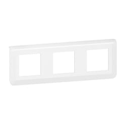 Plaque de finition Blanc MOSAIC 3x2 modules horizontale - LEGRAND - 078806L