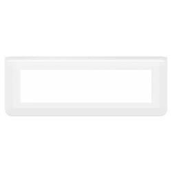 Plaque de finition MOSAIC blanc pour 8 modules - LEGRAND -  078818L