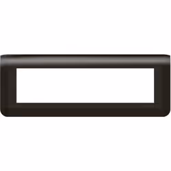 Plaque de finition horizontale Mosaic pour 8 modules noir mat LEGRAND 079058L Plaque de finition horizontale Mosaic pour 8 mo ...
