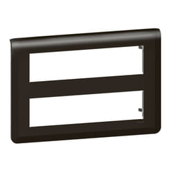 Legrand 079077L Plaque de commutation et obturateur Noir